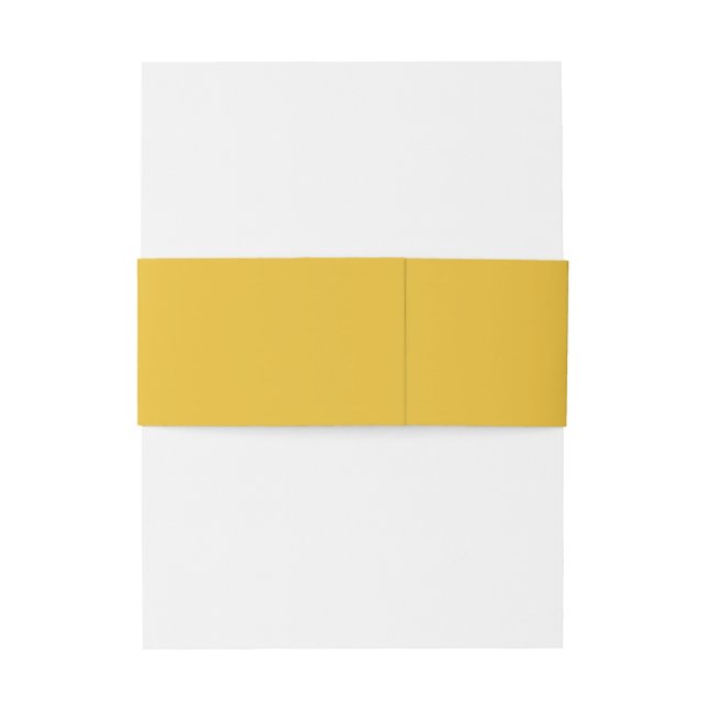 Sonnenscheinfarbe Einladungsbanderole (Rückseitenbeispiel)