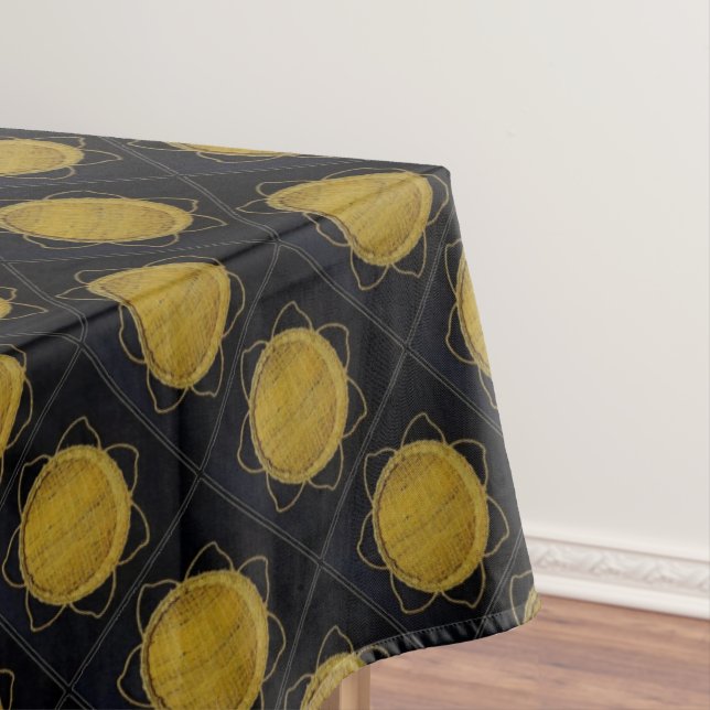 Sonnenscheinkörbe Tischdecke (Beispiel)