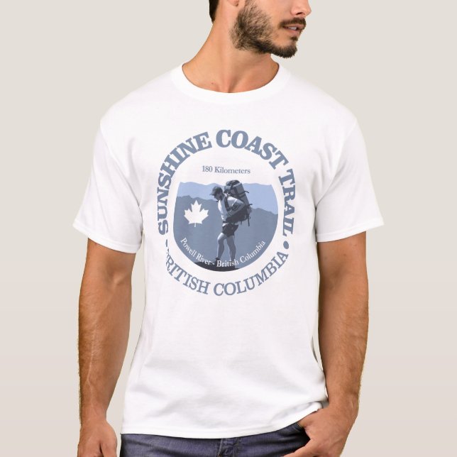 Sonnenscheinküstenweg T-Shirt (Vorderseite)