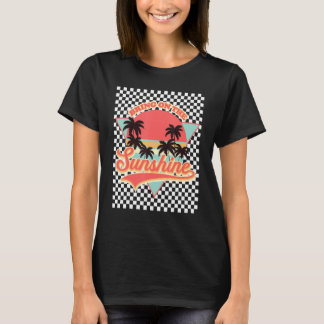 Sonnenscheinsommer 2022 Scheckiger Vintag T-Shirt