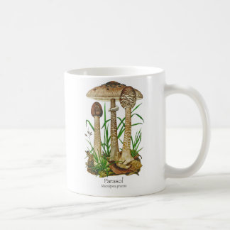 Sonnenschirm-Pilz-Kaffee-Tasse Tasse