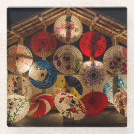 Sonnenschirme Glasuntersetzer