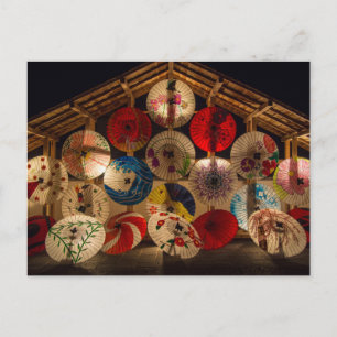 Sonnenschirme Postkarte