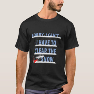 Sonnenschneeblasende Sommersonnengebläse Clearing T-Shirt