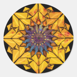 Sonnenschutzaufkleber Runder Aufkleber