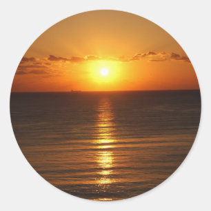 Sonnenschutzmittel Runder Aufkleber