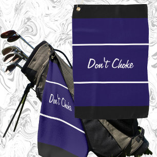 Sonnenseelenblau ersticken dem Golfer kein Geschen Golfhandtuch