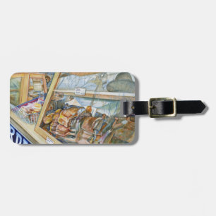 Sonnenseite der Wahnsinn Gepäckanhänger