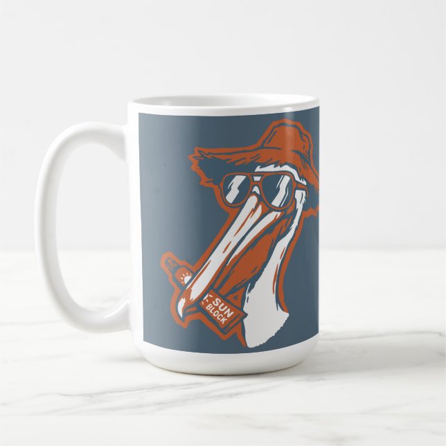 Sonnensicherer Pelikan Kaffeetasse (Links)