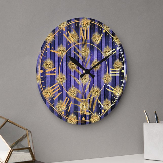 Sonnensignatur-Astrologie Große Wanduhr (Von Creator hochgeladen)