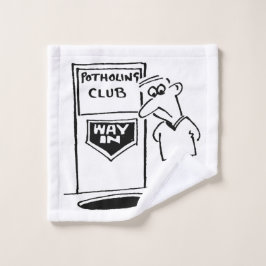 Sonnenspelunken, Potholing oder Höhlenthema Waschlappen