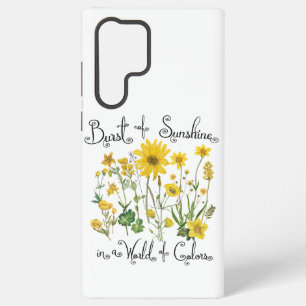 Sonnenstrahl in einer Welt voller Farben Samsung Galaxy Hülle
