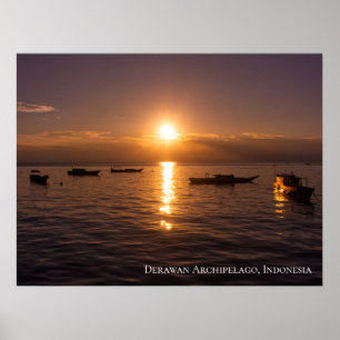 Sonnenstrahl Sonnenuntergangsstrahlen Schwimmende Poster