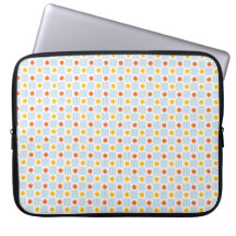 Sonnenstrahl-Streifen-Karo-Laptop-Hülle