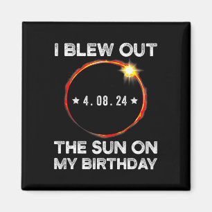 Sonnenstrahlen am Geburtstag blutete ich die Sonne Magnet