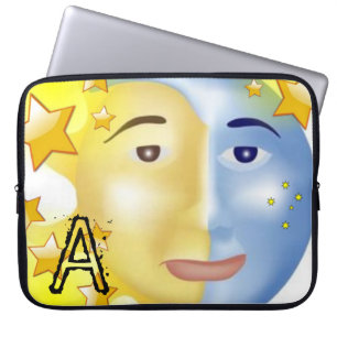 Sonnenstrahlen auf dem Laptop Laptopschutzhülle