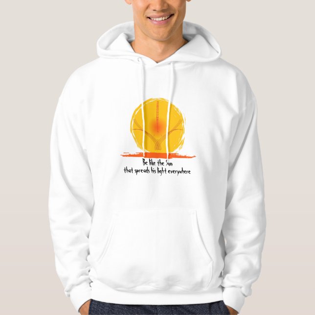 Sonnenstrahlen, Hoodie (Vorderseite)
