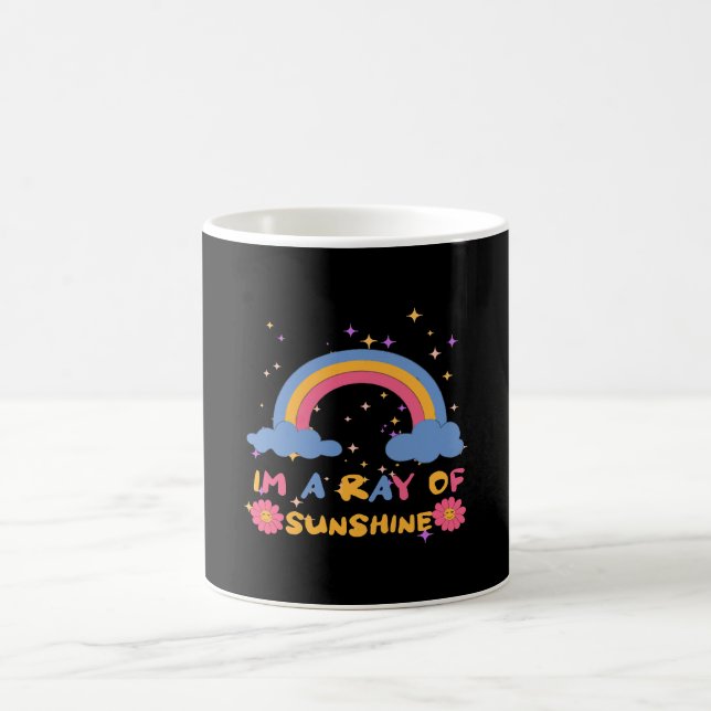 Sonnenstrahlen Kaffeetasse (Mittel)