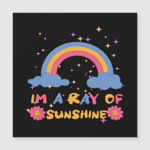 Sonnenstrahlen Magnetkarte