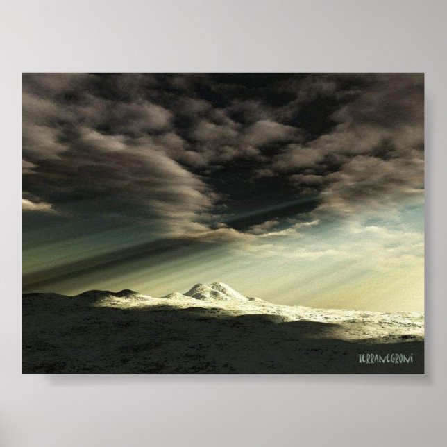 Sonnenstrahlen Poster (Vorne)