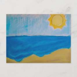 Sonnenstrahlen Postkarte