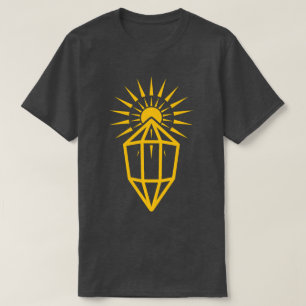 Sonnenstrahlen Prisma T-Shirt