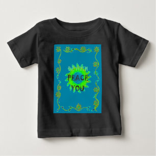 Sonnenstrahlen: Ruhe mit inspirierender Printwerbu Baby T-shirt