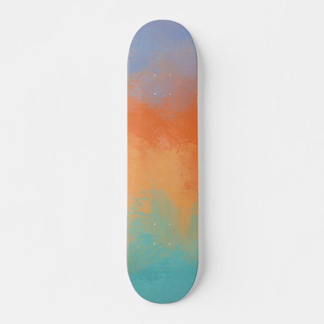 Sonnenstrahlen Skateboard (Vorne)