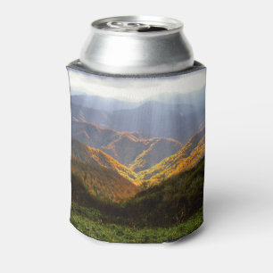 Sonnenstrahlen über den Shirakami-Sanchi-Bergen Dosenkühler