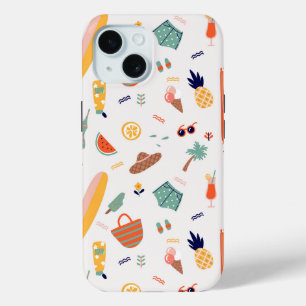 Sonnenstrand Fun Muster Case-Mate iPhone Hülle