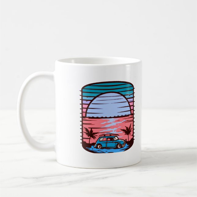 Sonnenstrand Kaffeetasse (Links)