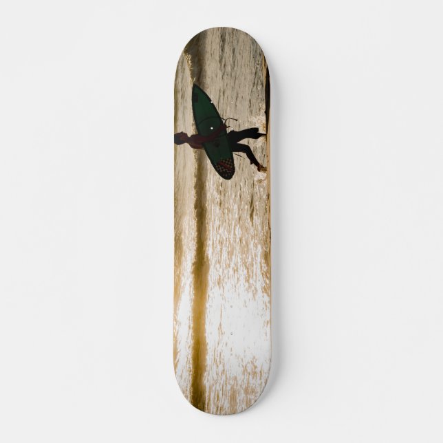 Sonnenstrand Skateboard (Vorne)