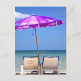 Sonnenstrand Thailand Postkarte