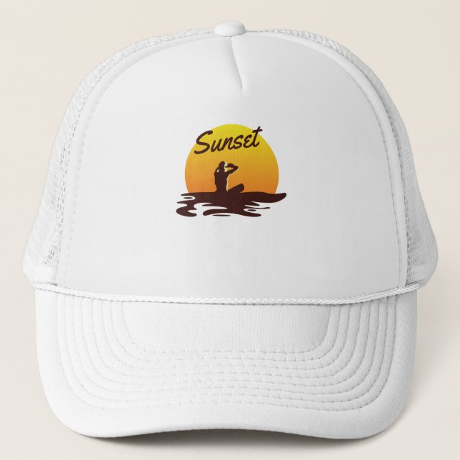 Sonnenstrand Truckerkappe (Vorderseite)