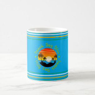Sonnenstrand-Vibes Individuelle Tasse