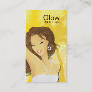 Sonnenstudio-Visitenkarte Visitenkarte