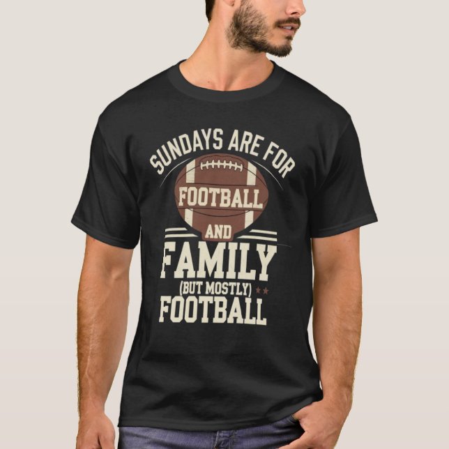Sonnenstunden, Fußball und Familiengrafiken T-Shirt (Vorderseite)