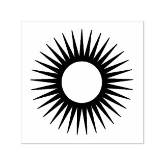 Sonnensymbol-Stempel Permastempel