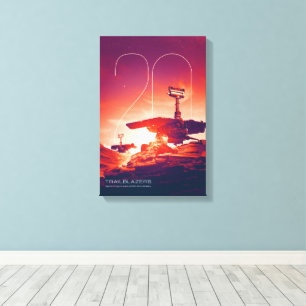 Sonnensystem, 20 Jahre Geist und Chancen Leinwanddruck