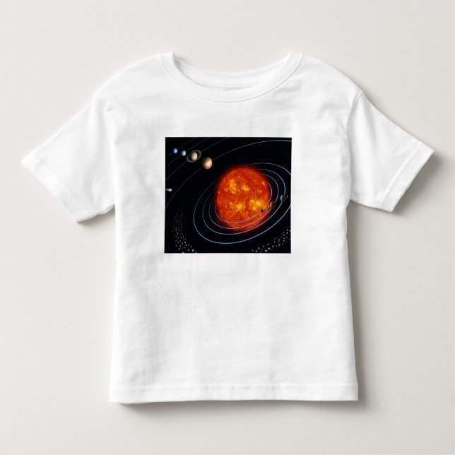 Sonnensystem 8 kleinkind t-shirt (Vorderseite)