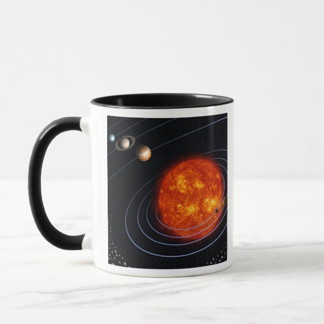 Sonnensystem 8 tasse (Links)