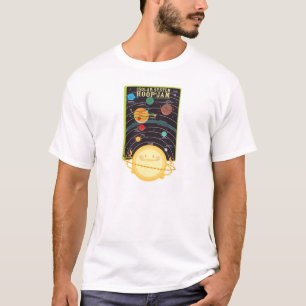Sonnensystem-Band-Staukleidung (nur Weiß) T-Shirt