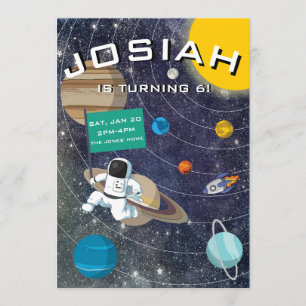 Sonnensystem, Einladung des Astronauten zum Geburt