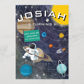 Sonnensystem, Einladung des Astronauten zum Geburt