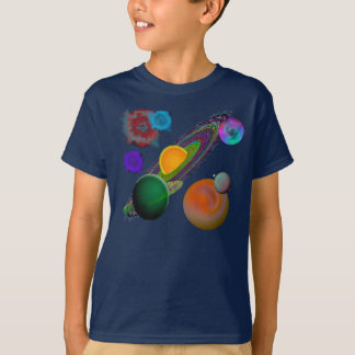 Sonnensystem-Entwurf T-Shirt