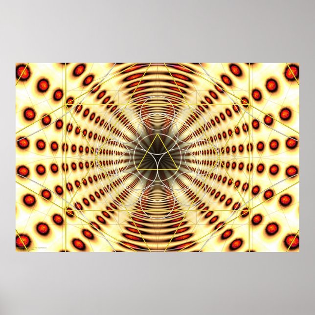 Sonnensystem für Mars pro Martineau Poster (Vorne)