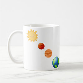 Sonnensystem Kaffeetasse
