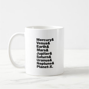 Sonnensystem Kaffeetasse