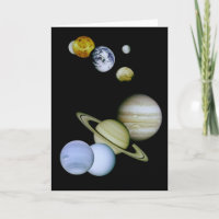 Sonnensystem-Karten-Raum -