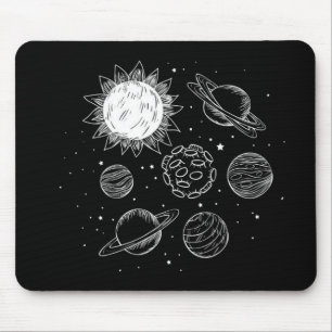 Sonnensystem Mousepad